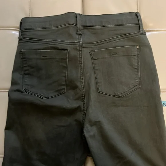 Olive Green Celebrity Pink High Rise Skinny Pants - Picture 4 of 5